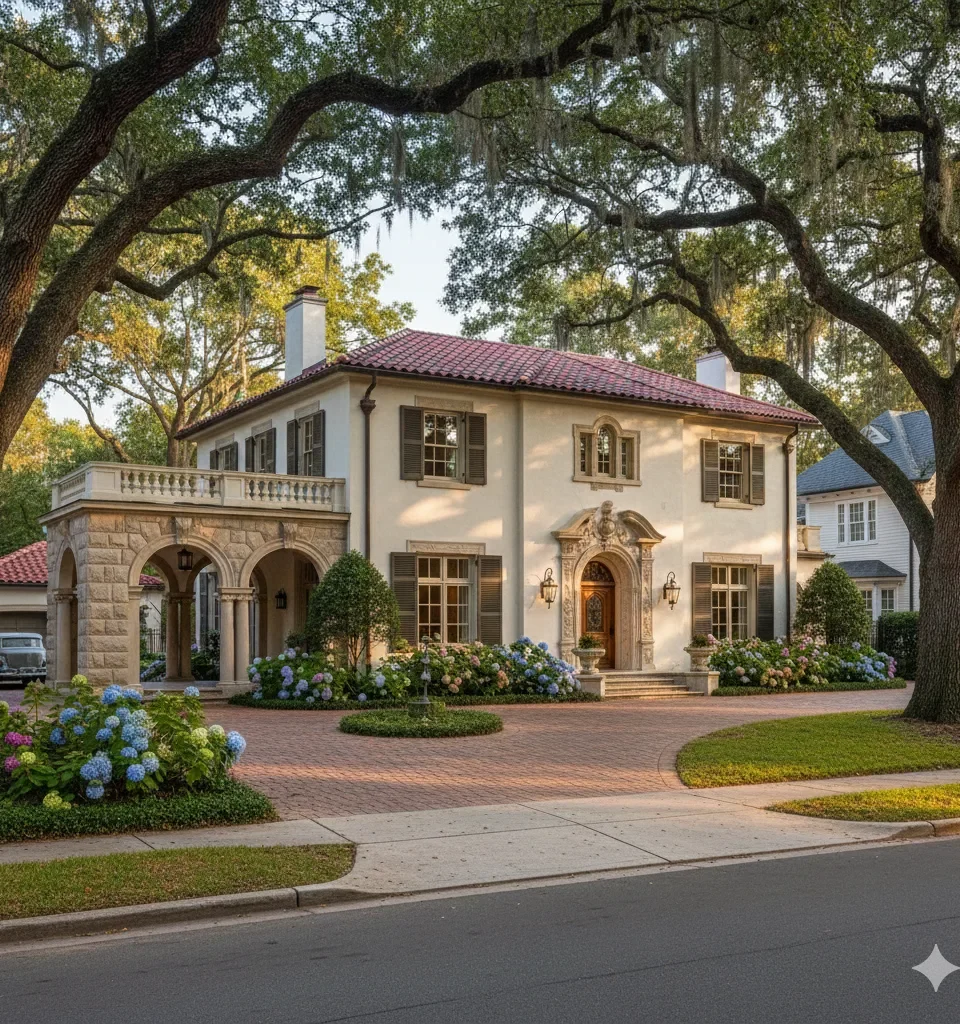 A historic home in Druid Hills, Atlanta