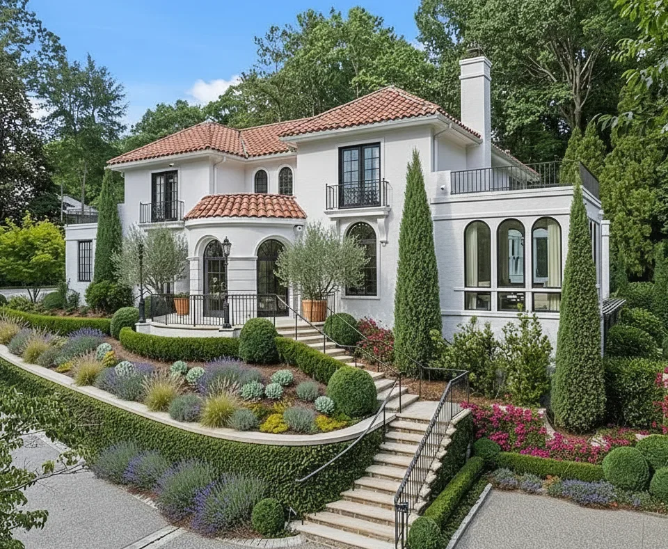 An estate home in Tuxedo Park, Atlanta